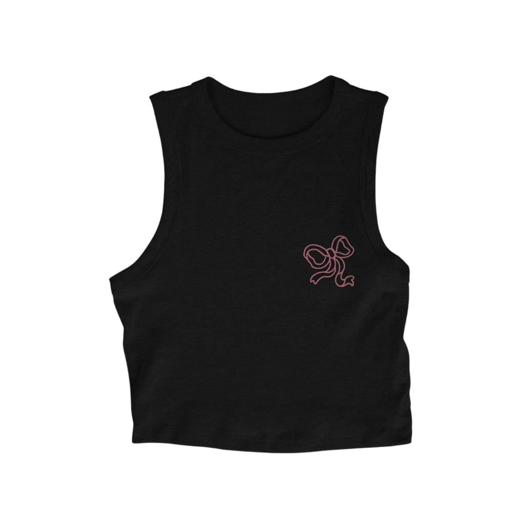Crop Top Ghettoblaster Fiocco black