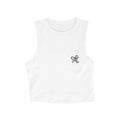 Crop Top Ghettoblaster Fiocco white