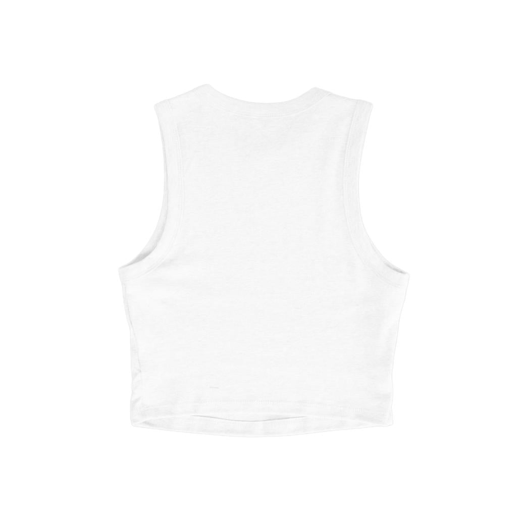 Crop Top Ghettoblaster Fiocco white