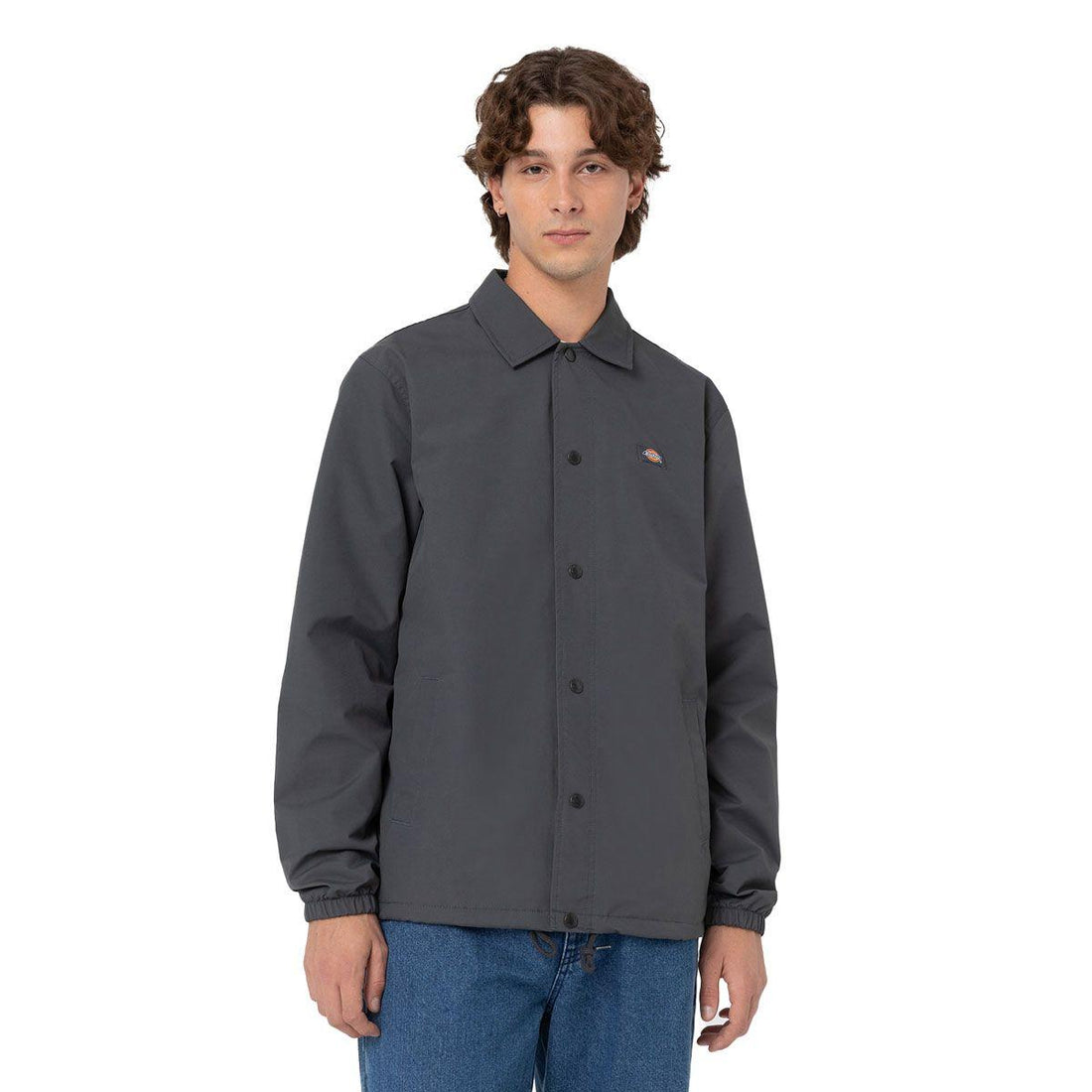 DICKIES OAKPORT COACH JKT CHARCOAL DKA4XEWCH