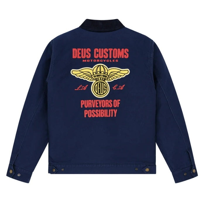 Deus Ex Machina Giacca Cutaway Navy