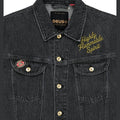 Deus Ex Machina Giacca Unchained Trucker Jkt Black