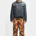 Deus Ex Machina Giacca Unchained Trucker Jkt Black