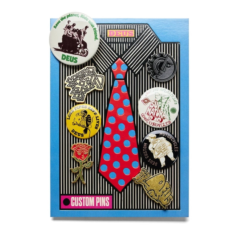 Deus Ex Machina Spille Records Pins Multicolor