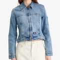Dickies Giacca Denim Slim Jkt Rinsed Faded Blue