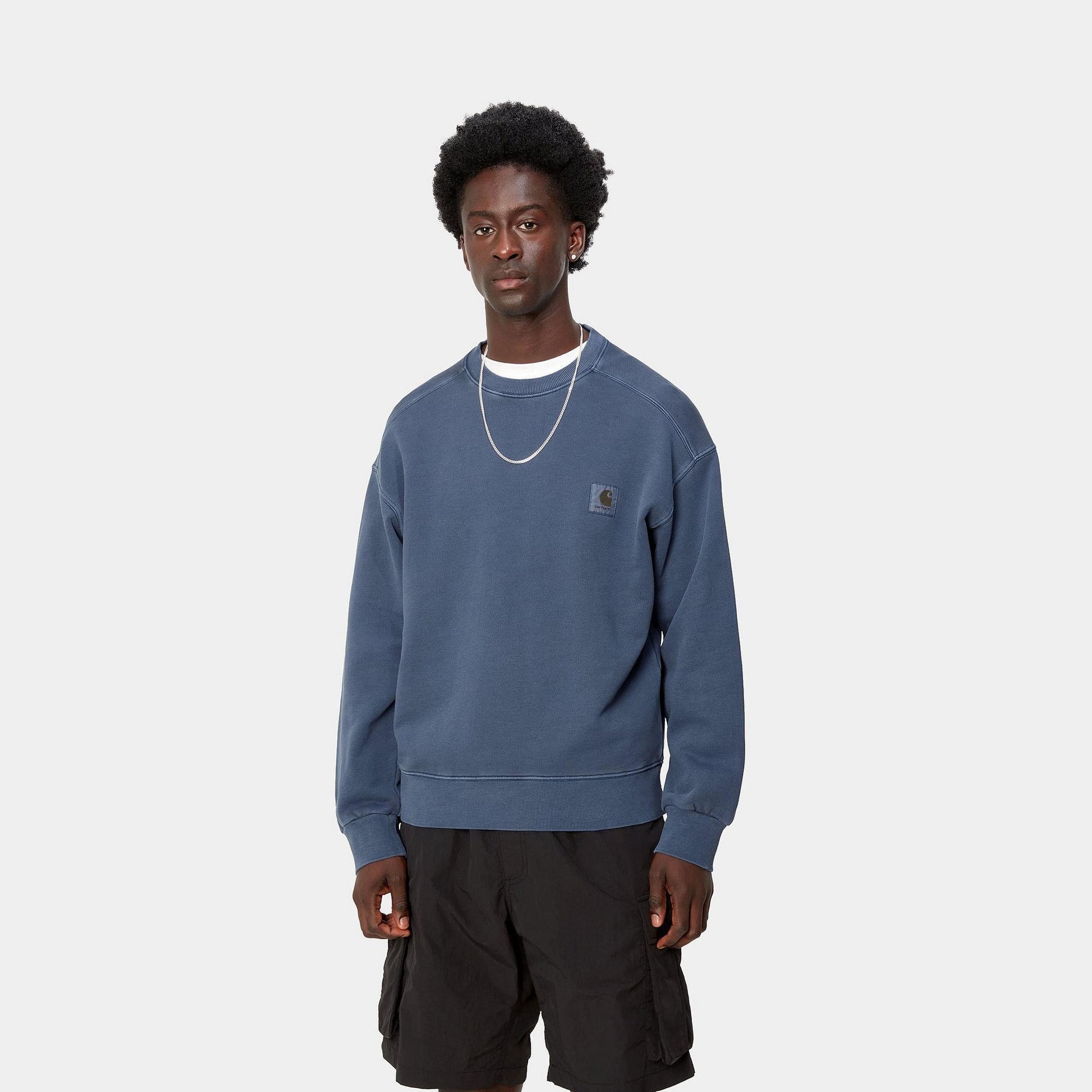 FELPA CARH NELSON HOOD ELDER DYED