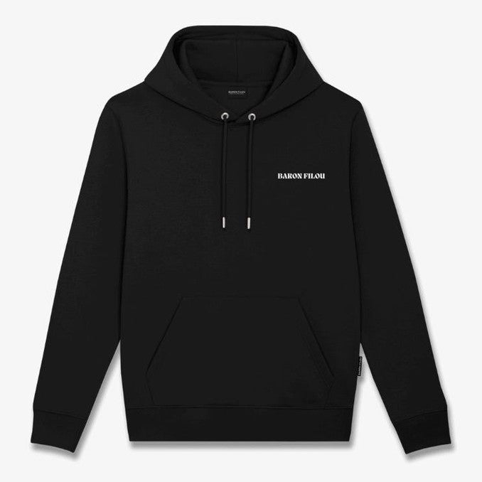 Felpa Baron Filou cli organic hoodie black