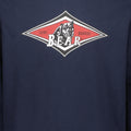 Felpa Bear Crew Neck Big Logo sky captain