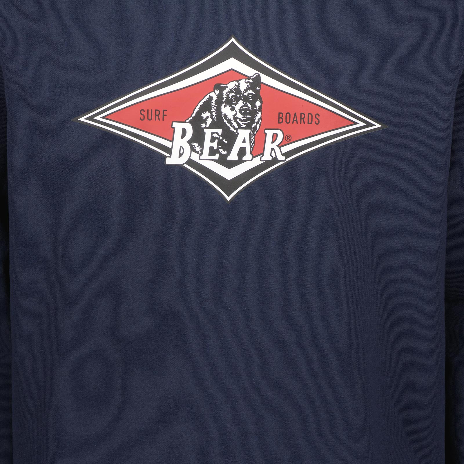 Felpa Bear Crew Neck Big Logo sky captain