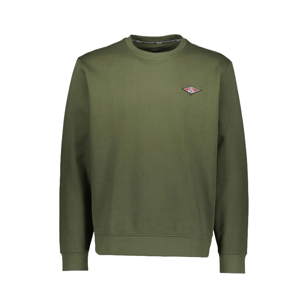 Felpa Bear Crew Neck Small Logo deep depths