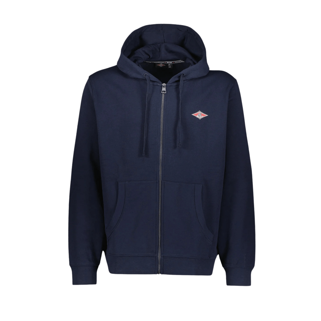 Felpa Bear Full Zip Small Logo sky captain
