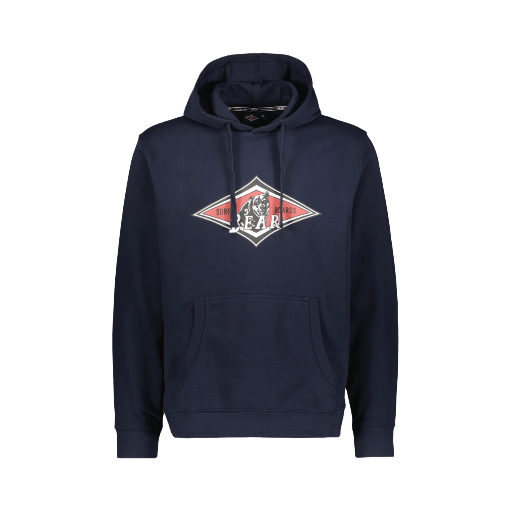Felpa Bear Hoodie Big Logo sky captain