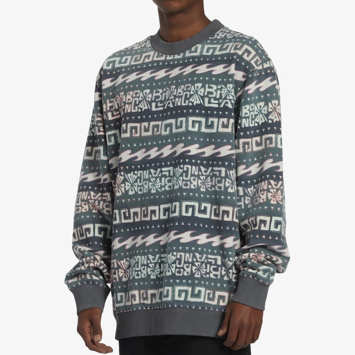 Felpa Billabong Halfrack crewneck green