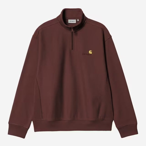 Felpa Carhartt American Script Bordeaux