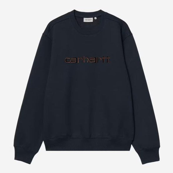 Felpa Carhartt Carhartt Sweat Deep Night Palisander
