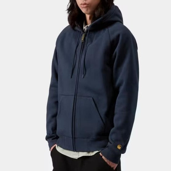 Felpa Carhartt Chase Jkt Navy