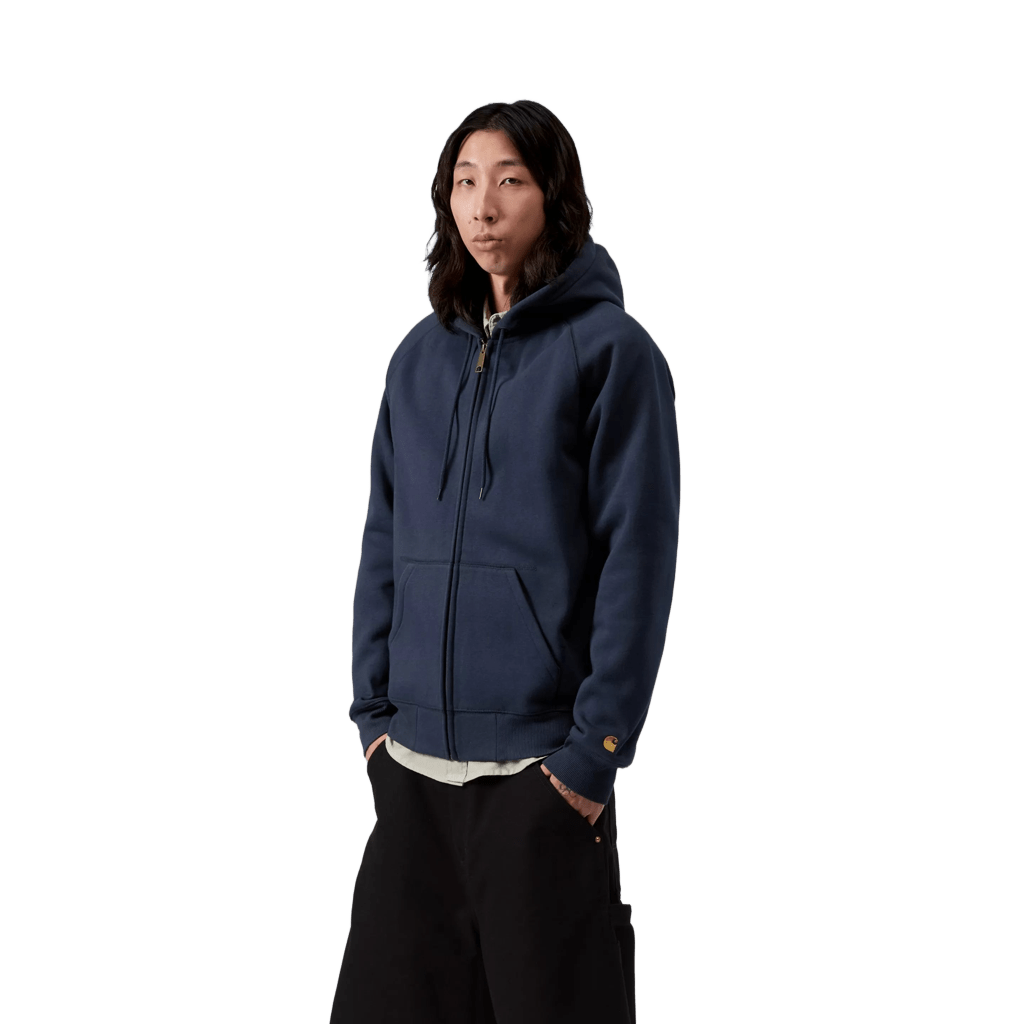 Felpa Carhartt Chase Jkt Navy