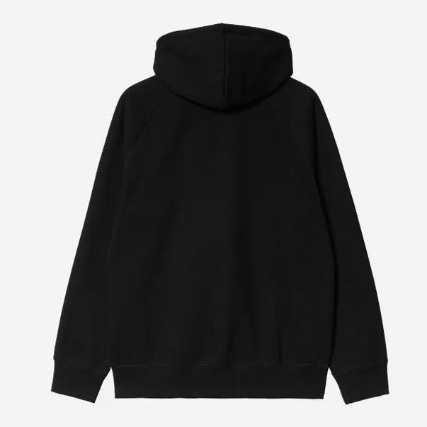 Felpa Carhartt Chase jkt Blk Gold