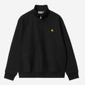 Felpa Carhartt Hlaf zip American Script blk