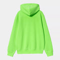 Felpa Carhartt Hooded Industry lumo green