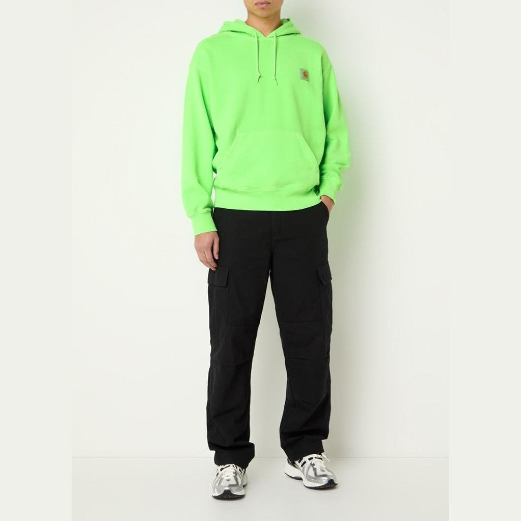 Felpa Carhartt Hooded Industry lumo green
