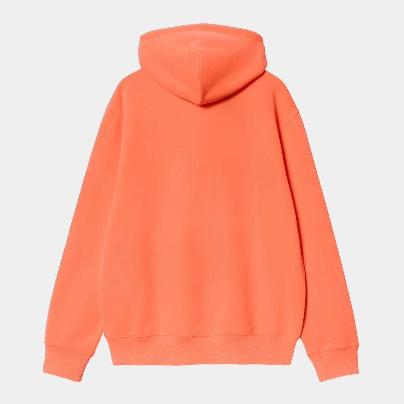 Felpa Carhartt Hooded Industry lumo orange
