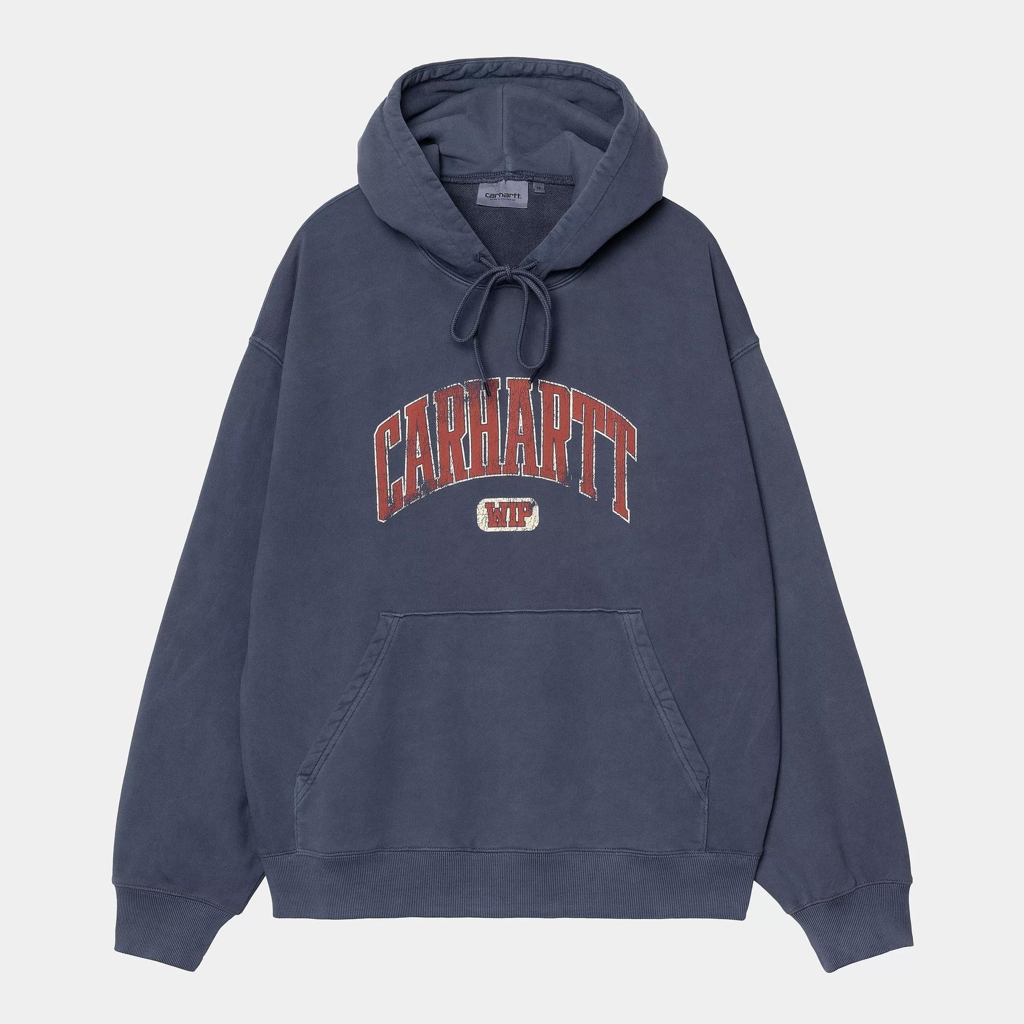Felpa Carhartt Hooded Library ink garment dyed