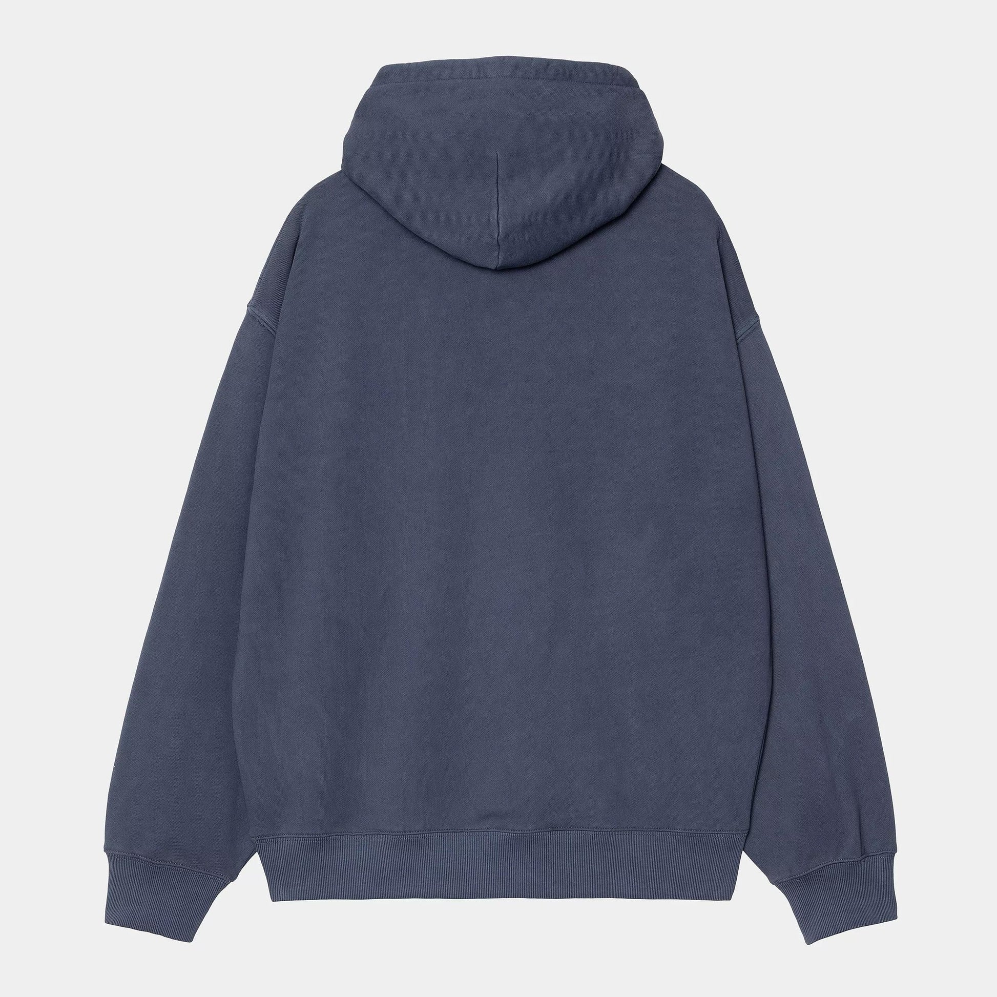 Felpa Carhartt Hooded Library ink garment dyed