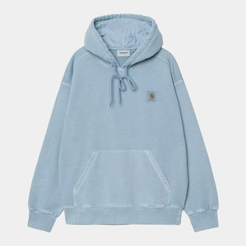 Felpa Carhartt Hooded Nelson clay blue dyed