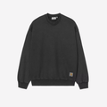 Felpa Carhartt Hudson blk chalck washed