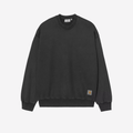 Felpa Carhartt Hudson blk chalck washed
