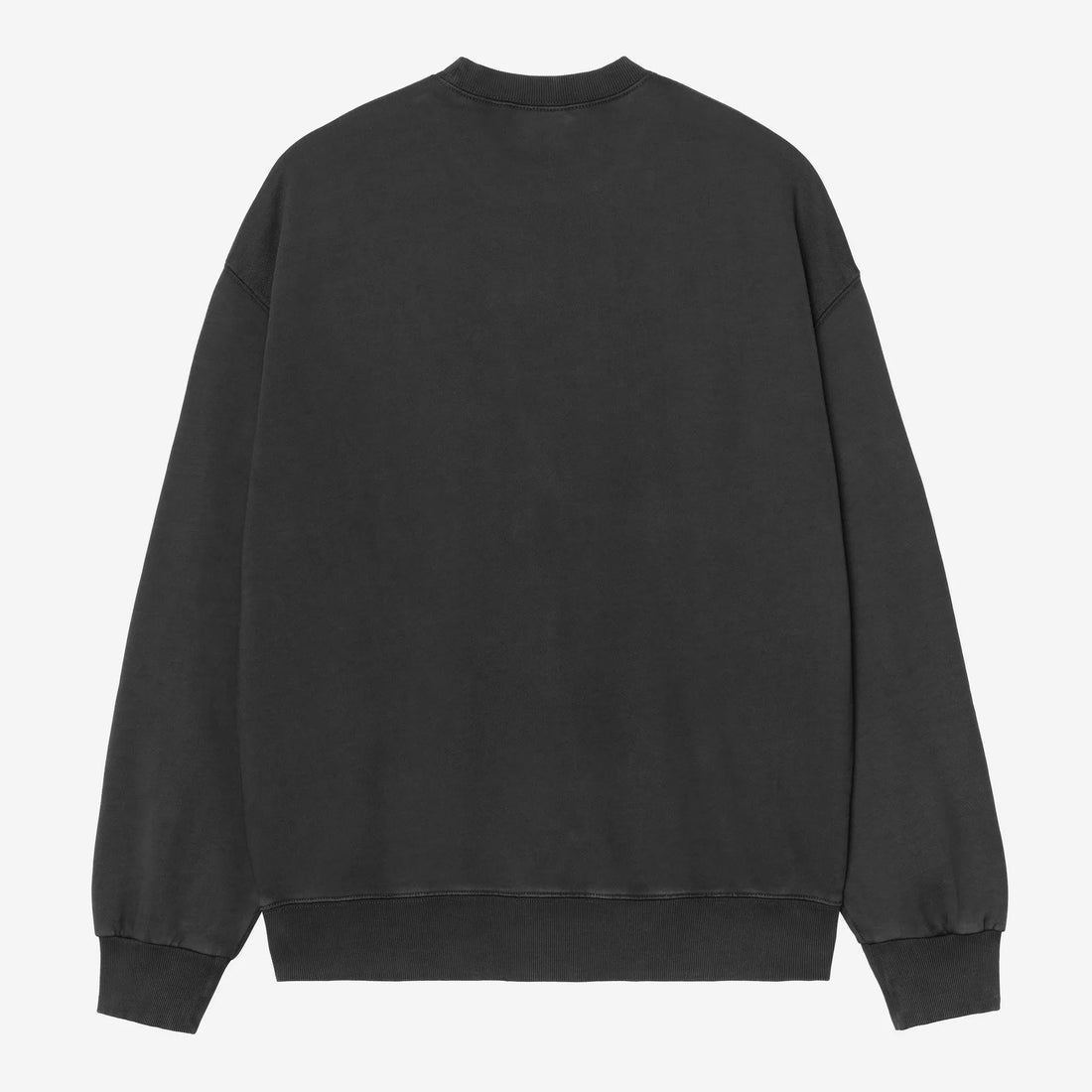 Felpa Carhartt Hudson blk chalck washed