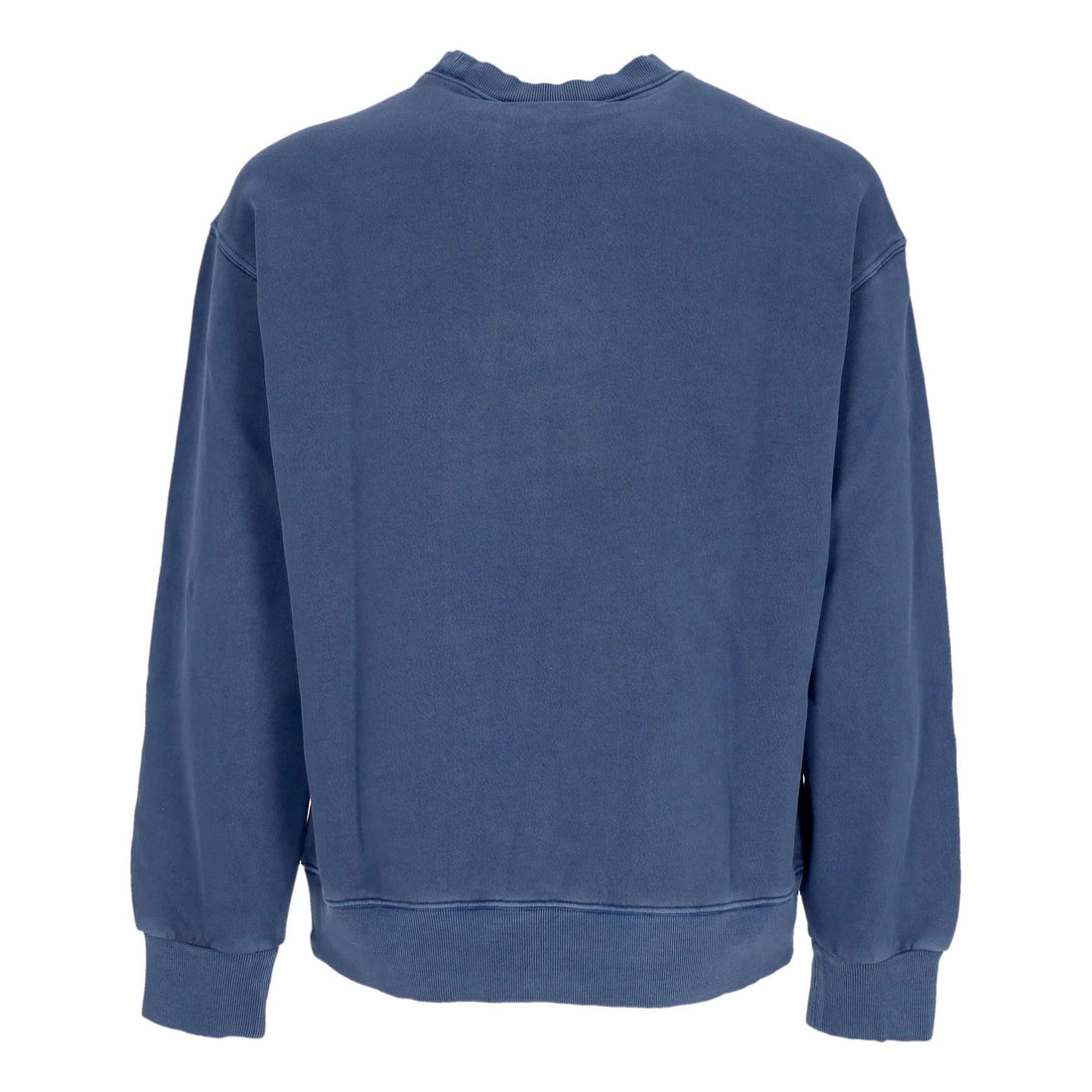 Felpa Carhartt Nelson Sweatshirt blue elder garment dyed