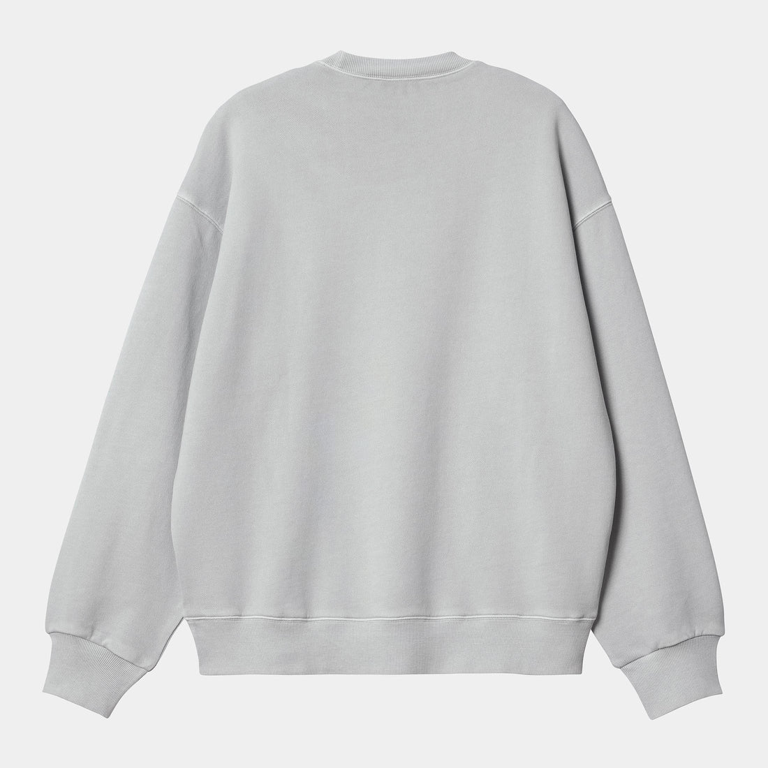 Felpa Carhartt Nelson Sweatshirt sonic silver dyed