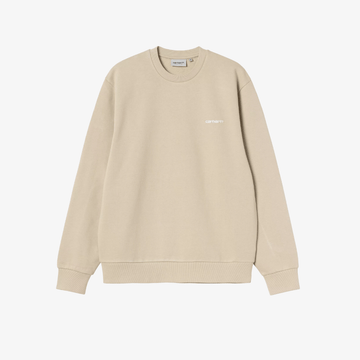 Felpa Carhartt Script Beige