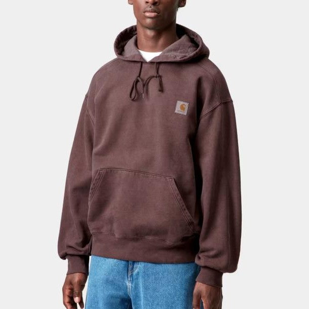Felpa Carhartt Vista Hood Palisander Garment Dyed