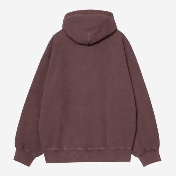 Felpa Carhartt Vista Hood Palisander Garment Dyed