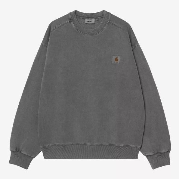 Felpa Carhartt Vista Sweat Blk Garment dyed