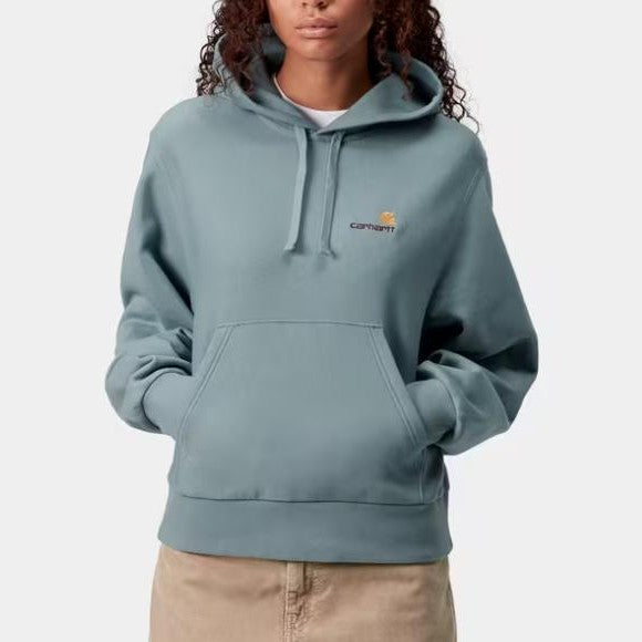 Felpa Carhartt W American Script Citadel