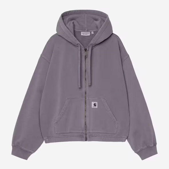 Felpa Carhartt W Hood Hoggard JKT Purple