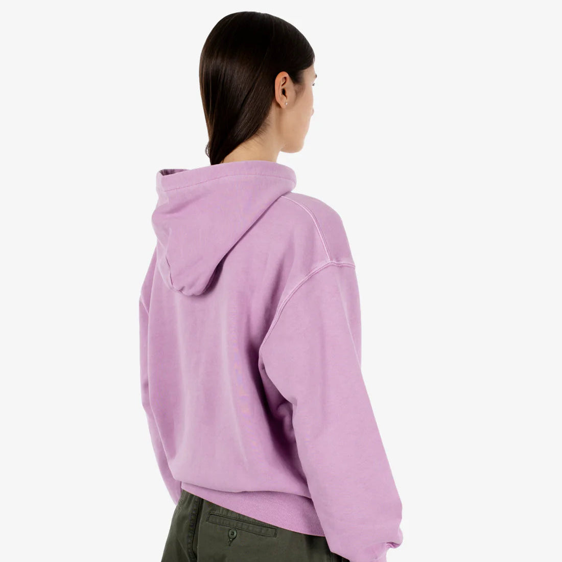 Felpa Carhartt W Hood Nelson Purple