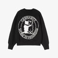 Felpa Carhartt W Hugging Cats Black