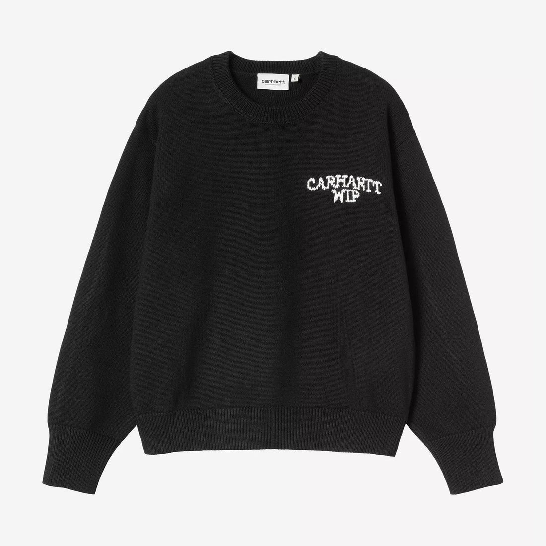 Felpa Carhartt W Hugging Cats Black