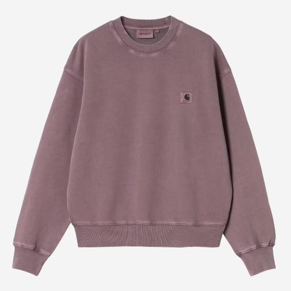 Felpa Carhartt W Nelson Phlox Garment Dyed