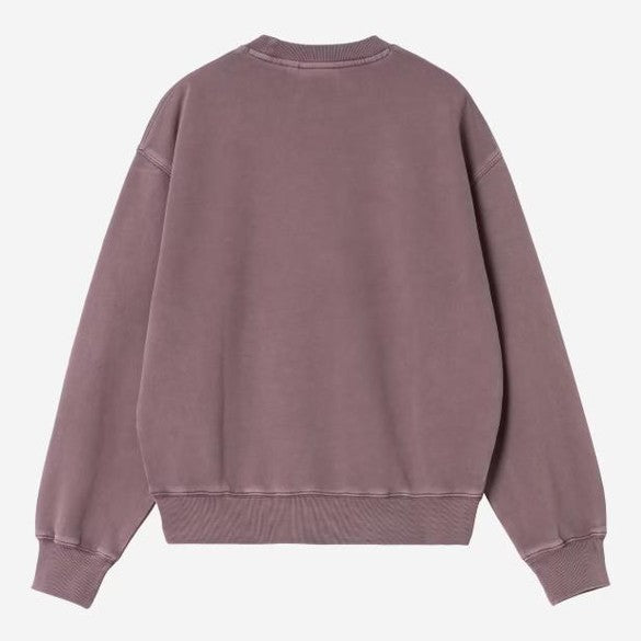 Felpa Carhartt W Nelson Phlox Garment Dyed