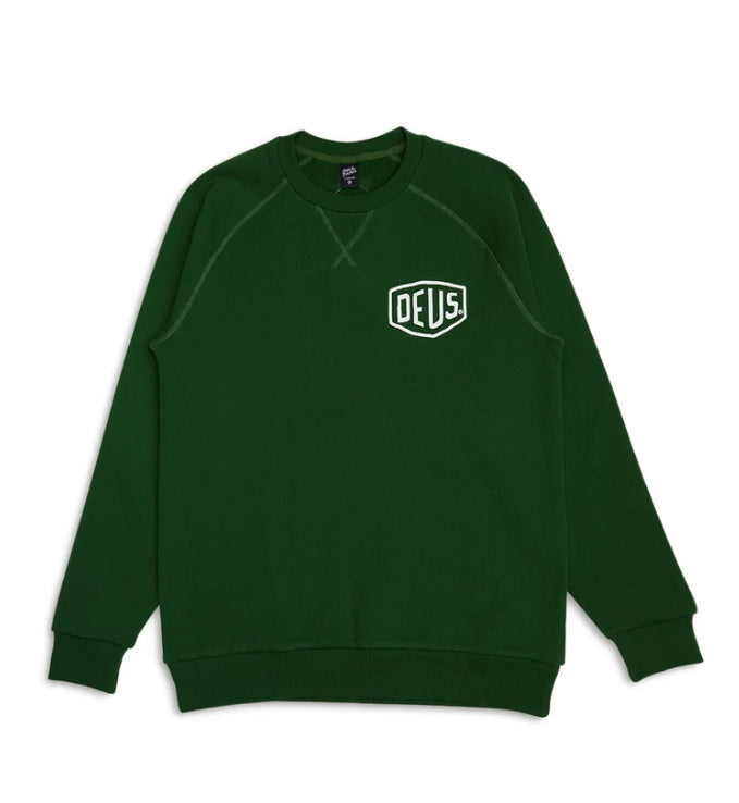 Felpa Deus Ex Machina Harajuku Address Green