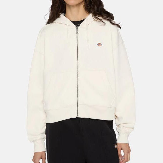 Felpa Dickies W Oakport Zip Ecru