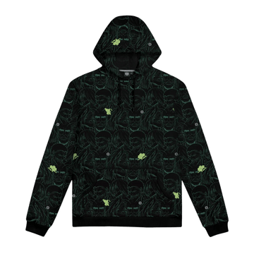 Felpa Dolly Noire AoT Pattern Hoodie black
