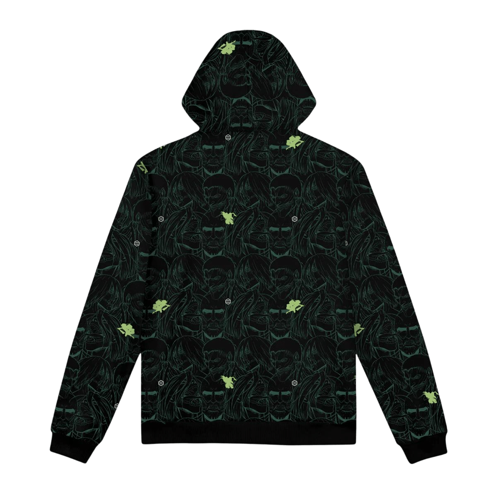 Felpa Dolly Noire AoT Pattern Hoodie black