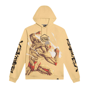 Felpa Dolly Noire Armored Titan Hoodie beige